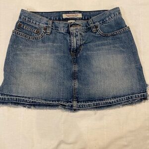 Abercrombie & Fitch, Jean skirt, denim skirt, mini skirt